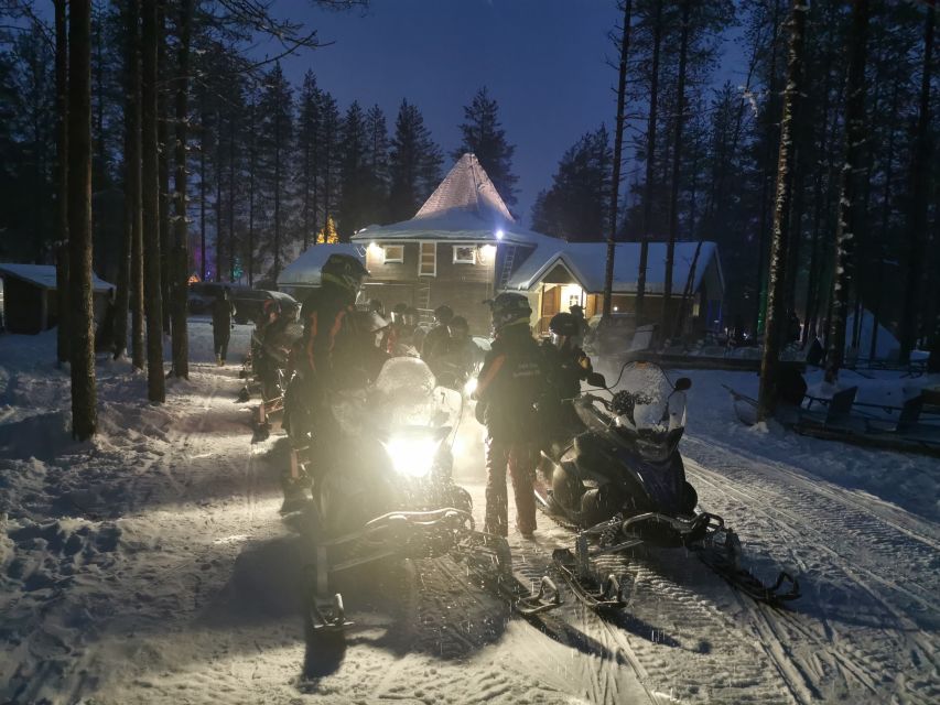 Rovaniemi: Aurora Borealis Snowmobile Safari with Campfire - What the night riding is like: scenery, speed, and comfort trade-offs