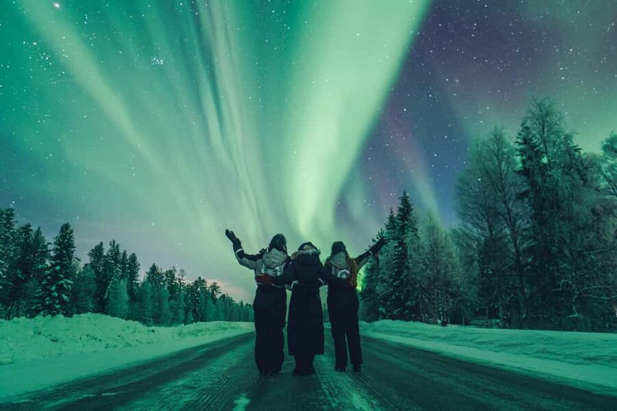 Rovaniemi: Best & Original Aurora Experience with Pro Photos - Entering The Arctic Night: Pickup and First Secret Stop