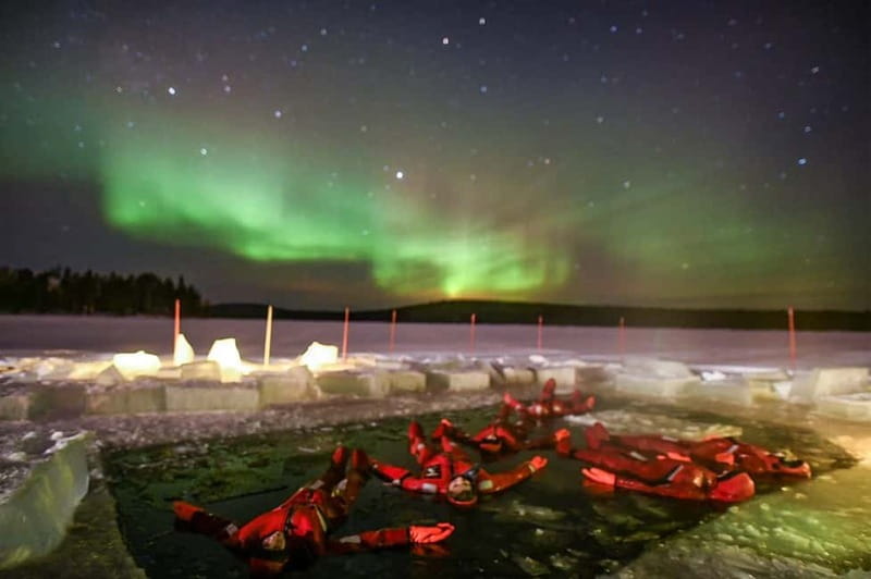 Rovaniemi: Ice Floating in Forest Lake with Aurora Borealis - Key moments you’ll remember