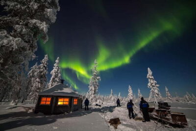 Rovaniemi: Lakeside Private Sauna with Aurora Borealis - The 3-hour flow: from pickup to your 1-hour sauna