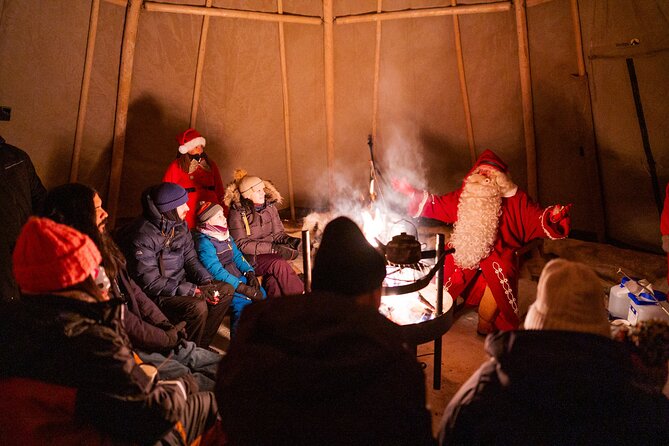 Rovaniemi: Meet Santa Claus & Northern Lights Experience - Santa in a Real Lapland Setting, Not a Ticket-Number Line