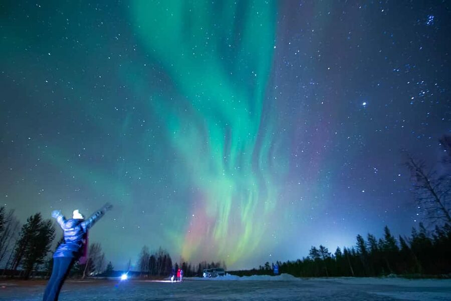 Rovaniemi: Northern Lights Guided Tour with Pro Camera - Heated vehicles and hot drinks: why comfort affects what you see