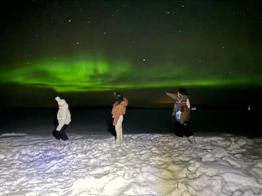 Rovaniemi:Northern Lights Hunt in Lapland Wilderness - The van ride: where the odds quietly improve