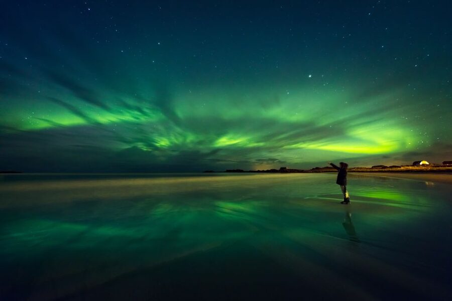 Rovaniemi: Northern Lights Sledge Ride - The aurora hunt: how the guides improve your odds