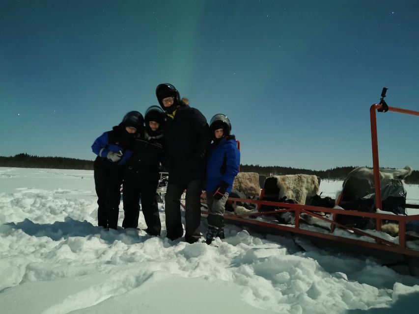 Rovaniemi: Northern Lights Sledge Ride - Stops, breaks, and those little comforts
