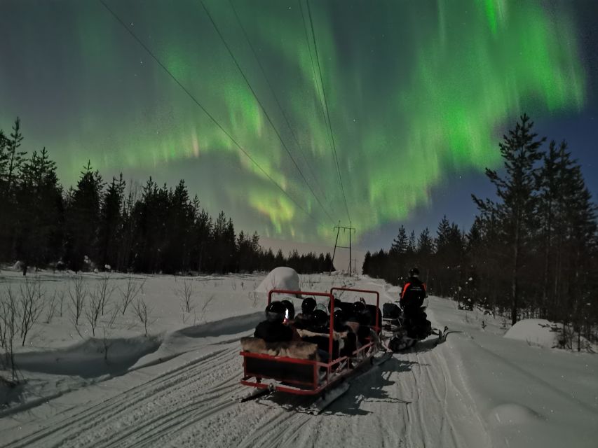 Rovaniemi: Northern Lights Sledge Ride - Group size: what it changes for your evening