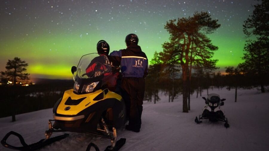 Rovaniemi: Northern Lights Snowmobile Hunt - Northern Lights reality check: what to do when the sky stays quiet