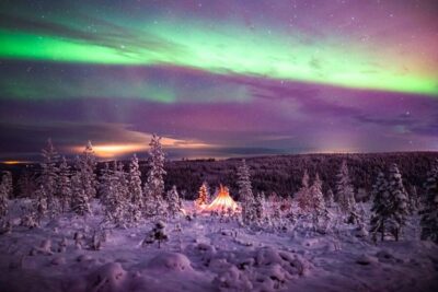 Rovaniemi: Small-Group Northern Lights Wilderness Tour - Up to 3 locations: how the guide turns cloudy skies into a plan
