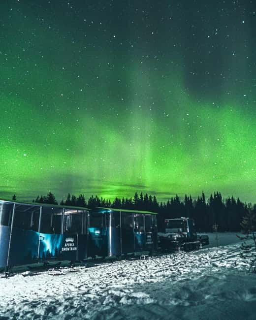 Rovaniemi: Snowtrain to Northern Lights Camp - The Heated Snowtrain Ride: Your Warm Start Through Forest and Fields