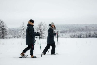 Rovaniemi Winter Activities & Northern Lights! - Cafe and Souvenir Stop: Snacks, Drinks, and Practical Treats