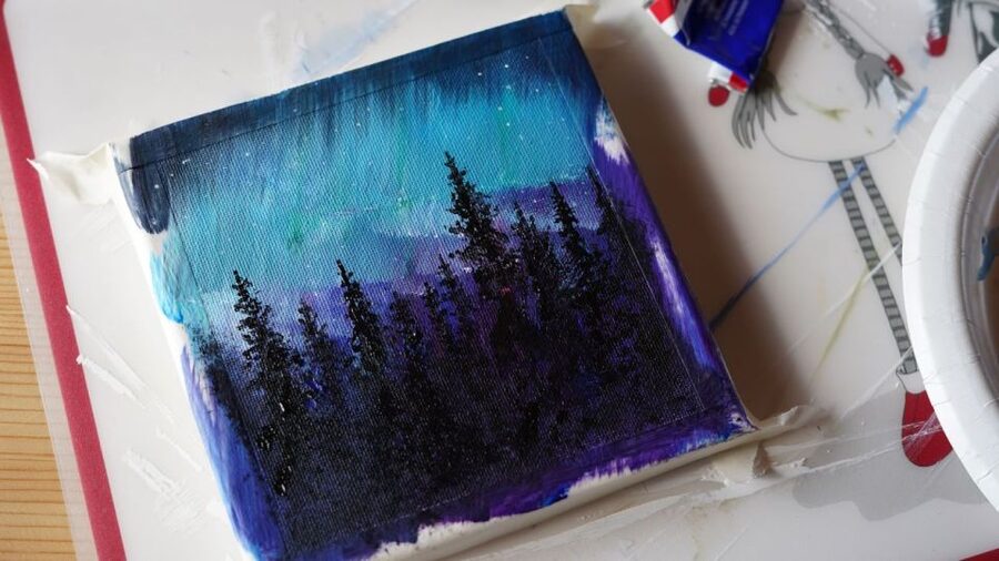 Rovaniemi: Workshop - Aurora painting - Small Group Magic: Why Up to 8 Participants Matters