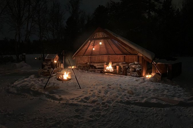 Sleigh ride Under The Northern Lights - Pickup, mobile ticket, and being ready for winter