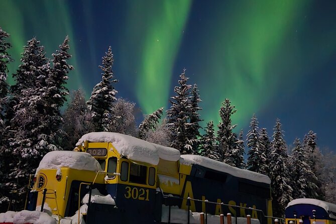 Spectacular Hot Spring Experience with Northern Lights - The Ice Museum: Quick, Striking, and Built for Photos