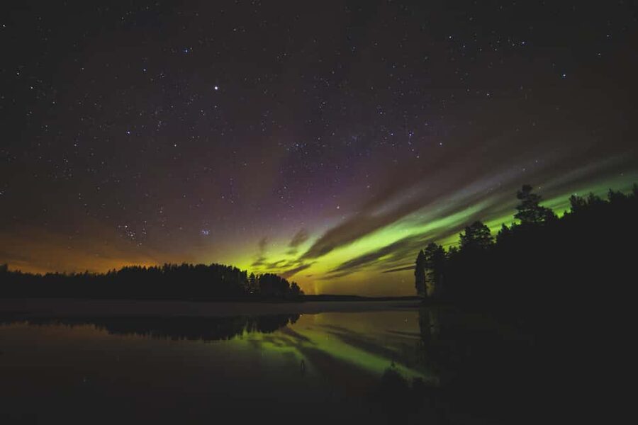 Stockholm: Ice Skating with fire & chance of Northern Lights - Northern Lights Odds: How Chance Works Here
