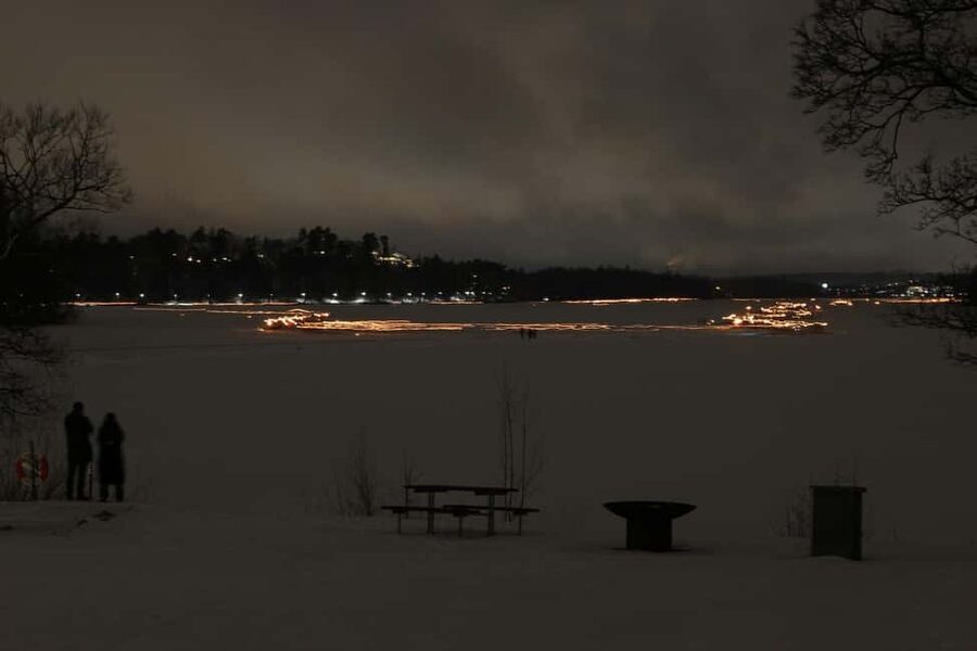 Stockholm: Ice Skating with fire & chance of Northern Lights - Ice Check First Lap: How the Night Gets Set