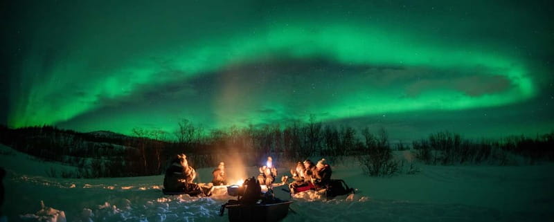 Tromsø: Adult Only Aurora hunt with Citizen Science - The drive and route changes: weather forecasts rule the night