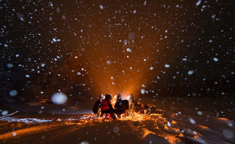 Tromsø: All inclusive Aurora Hunt with photos, food & drinks - Dinner by the Fire: Warm Food That Keeps the Night Working