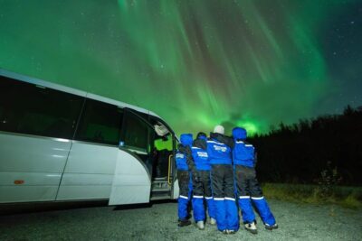 Tromsø: Aurora Borealis, Campfire, Hot Meal, Arctic Tour - Starting in the Shop: Warm Drinks and a Clear Game Plan