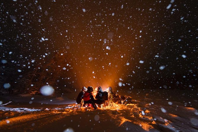 Tromso Aurora Hunt with Bonfire, Soup, Winter Gear & Transfers - The Bonfire Camp: Soup, Waiting, and Learning Under the Stars