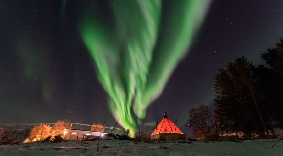 Tromsø: Aurora Safari Chase by big bus with Camp meal - Comfort and logistics: bus perks, timing, and what to bring