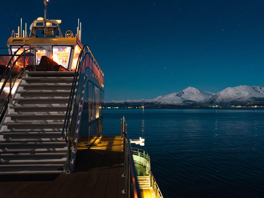 Tromso Electric Northern Lights Cruise - On-board Wi-Fi: sharing the lights before they fade