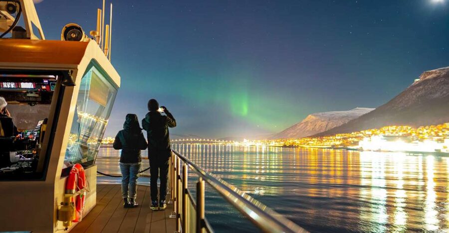 Tromso Electric Northern Lights Cruise - The real risk: northern lights hunting is a weather gamble