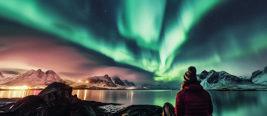 Tromsø: Northern Lights Hunt. Local Guide and Basecamp. - The 1-hour minibus ride: use the time to get oriented