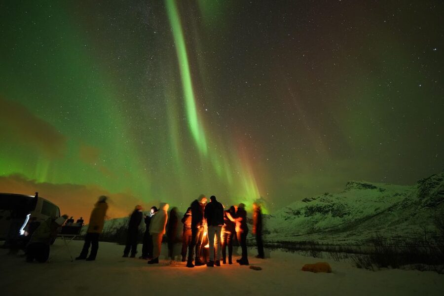 Tromsø: Northern Lights Tour with Free Professional Portrait - Price and value: $181 for a guided night with gear, food, and photos