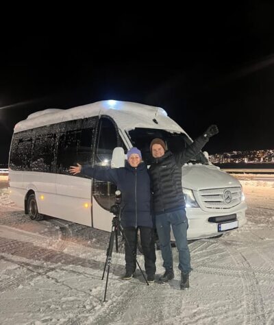 Tromsø: Northern Lights Tour with Local Guide and Photos - Meet Kine and Geir Inge, plus a driver who knows Arctic timing