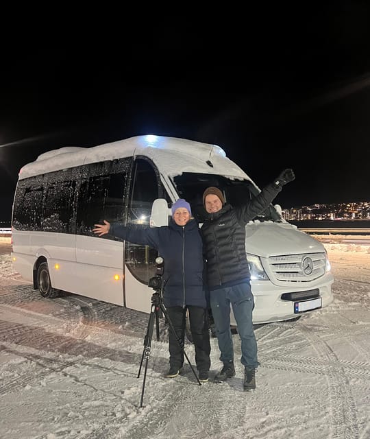 Tromsø: Northern Lights Tour with Local Guide and Photos - Meet Kine and Geir Inge, plus a driver who knows Arctic timing