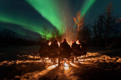 Tromsø: Northern Lights Trip with Campfire and Snacks - Leaving the city: how the tour improves your odds of seeing the aurora