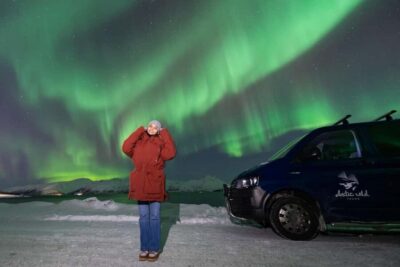 Tromsø: Small-Group Northern Lights Chase by Van with Photos - Tromsø Stops Before the Lights: Photo moments, food, and local lore