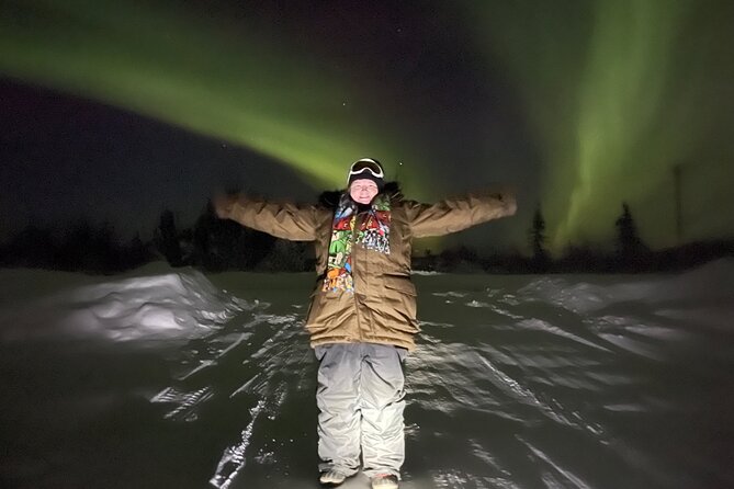 Vip Aurora Adventure from Fairbanks - Your viewing window: 3.5 hours to watch and shoot