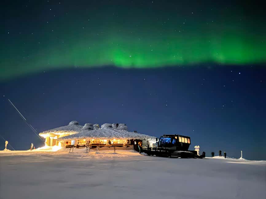 Ylläs: Northern Lights Dinner with Snowcat Ride - Snowcat ride up Ylläs fell: the thrill and the trade-offs